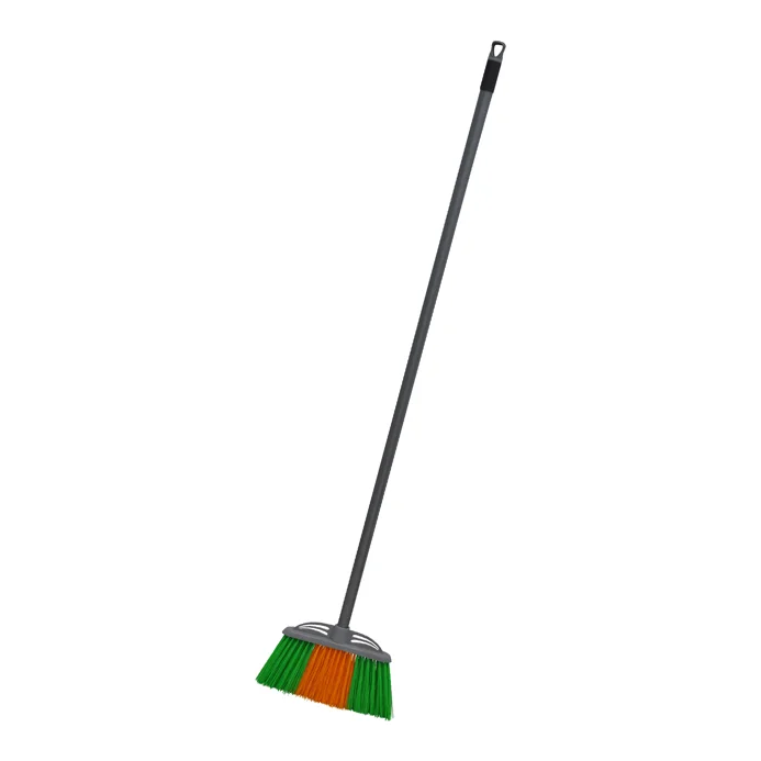 YARRISH Deluxe Broom w/ Metal Handle